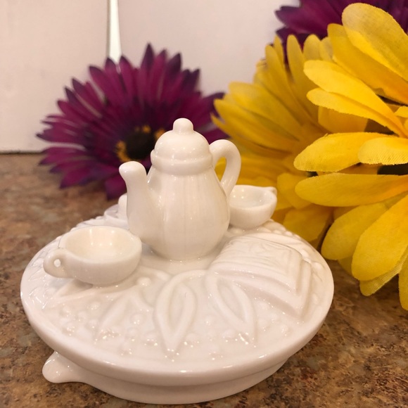 Lenox 1999 Vintage Butler's Pantry Tea Cart Teapot **Mint Condition** - Picture 8 of 12